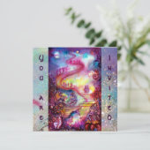 TUIN VAN DE VERLOREN SCHADUWEN -MYSTIEKE TRAP KAART (Staand voorkant)