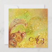 TUIN VAN DE VERLOREN SCHADUWEN / VLINDER MONOGRAM AANKONDIGING (Achterkant)