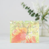Tuin van Delight Poppies Briefkaart (Staand voorkant)
