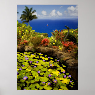 Tuin van Eden - Maui - Hawaii Poster