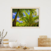 Tuin van Eden - Palms - Maui Hawaii Poster (Keuken)