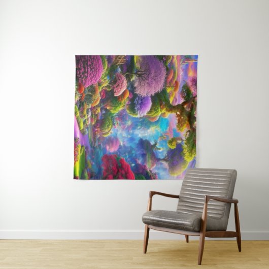 Tuin van Eden Wandkleed (In Situ (horizontaal))