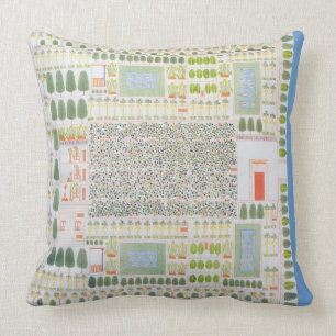 Tuin van een hoge ranking Egyptische directeur, va Kussen