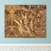 Tuin van Grace Canvas Afdruk (Insitu (Houten vloer))