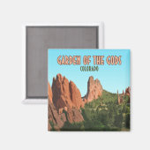 Tuin van het Gods Park Colorado Magneet (Voorkant / Achterkant)