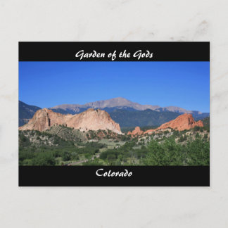 Tuin van het uitzicht Gods ~ Colorado Briefkaart