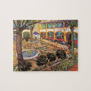 Tuin van het ziekenhuis in Arles Legpuzzel