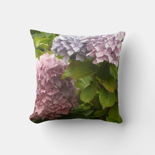 Tuin van Hydrangeas Kussen (Voorkant)