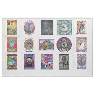 Tuin van stof voor quilt