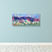 Tuin van Tisha Canvas Afdruk (Insitu (Houten vloer))