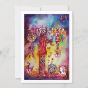 TUIN VAN VERLOREN SCHADUWEN Feeën, Vlinders Pinkik Kaart