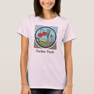 tuin verse groenten keukengerei... t-shirt