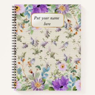 tuin-vintage notitieboek