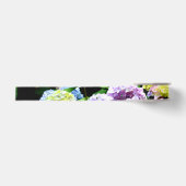 Tuin voor brandkranen, roze, blauw, paarse bloem grosgrain lint (Voorkant)