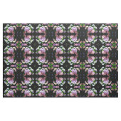 Tuin voor brandkranen, roze, blauw, paarse bloem stof (Fat Quarter)