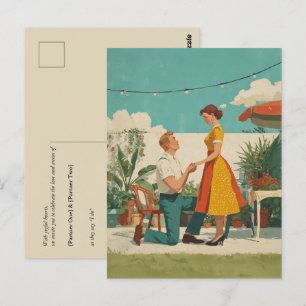 Tuin Voorstel Moment uit het Verleden Briefkaart