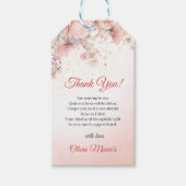  tuin Wildbloemen Sweet 16 Cadeaulabel (Voorkant)