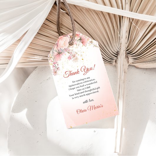  tuin Wildbloemen Sweet 16 Cadeaulabel