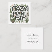 Tuinarchitect Landscaper Greenery Vierkante Visitekaartje (Voorkant / Achterkant)