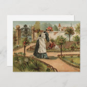  tuinarchitectuur briefkaart (Voorkant / Achterkant)