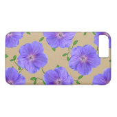 Tuinblauw-geraniumventiel op elke kleur Case-Mate iPhone case (Achterkant (Horizontaal))