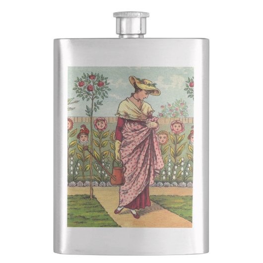 Tuinbloem Antiek Flacon (Voorkant)