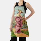 Tuinbloem Antiek Schort (Insitu)