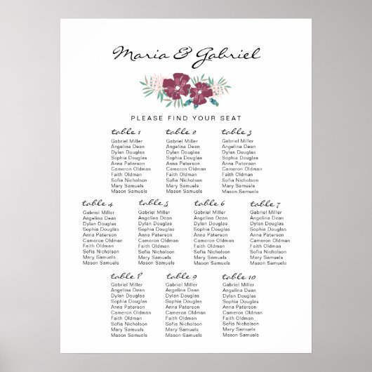 Tuinbloem. Schitterende weddenschappen Poster (Voorkant)