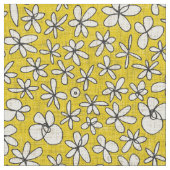 tuinbloemen geel stof (Close Up)