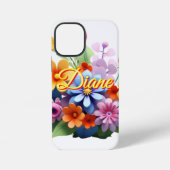 Tuinbloemen iPhone hoesje (Achterkant)