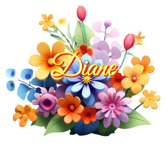 Tuinbloemen iPhone hoesje