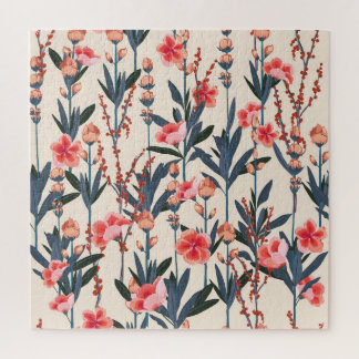 Tuinbloemen: tropische botanische Vintage Legpuzzel