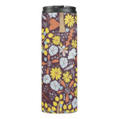 Tuinbomen, bloemen, appelmotief thermosbeker (Achterkant)