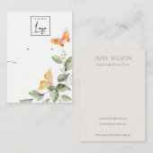 Tuinboomvlies Logo die Ketting verdient Visitekaartje (Voorkant / Achterkant)