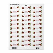 tuinbouillon Red Rose Etiket (Full Sheet)