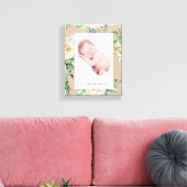 tuinboulevardfoto baby canvas afdruk (Insitu (Woonkamer))
