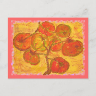 tuinbouw is een goede therapie en je krijgt tomate briefkaart