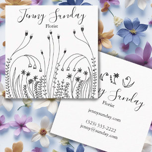 Tuinbouwland Vierkante Visitekaartje