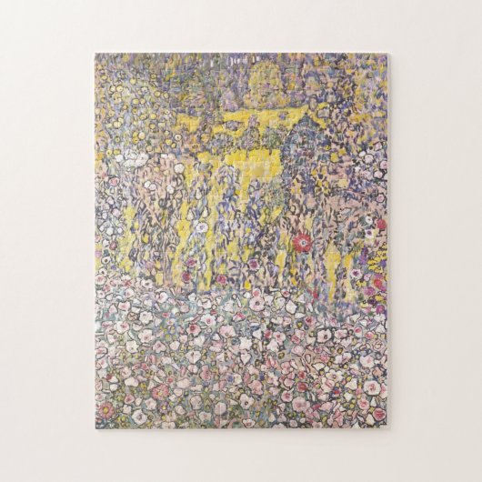 Tuinbouwlandschap van Gustav Klimt Legpuzzel (Verticaal)