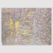 Tuinbouwlandschap van Gustav Klimt Tissuepapier (Voorkant)