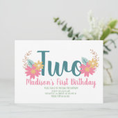 Tuinbouwroze Partij om twee uur 's ochtends Kaart (Staand voorkant)