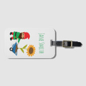 Tuinbouwthema Bagagelabel (Voorkant (horizontaal))