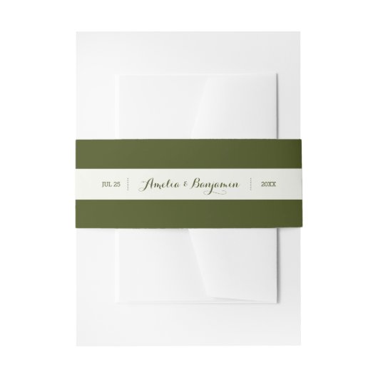  tuinbruiloft uitnodigingen wikkel (Voorkant Voorbeeld)