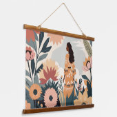 Tuincontemplatie Hangend Wandkleed (Gebogen)