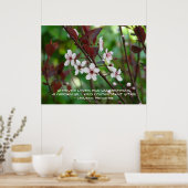 Tuincontent-Chinees spreekwoord Poster (Keuken)