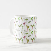 Tuinders Seedling Initiaal & Naam Koffiemok (Voorkant links)