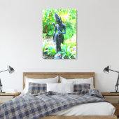 tuindoek omwikkeld in een godin canvas afdruk (Insitu (Slaapkamer))