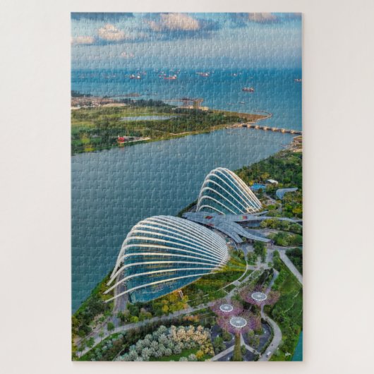 Tuinen bij de baai legpuzzel (Verticaal)