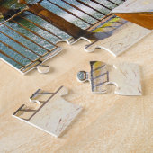 Tuinen van de Alcazar van Sevilla, Spanje Legpuzzel (Zijkant)