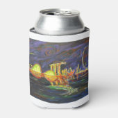 Tuinen van de Bay Dragon Singapore Blikjeskoeler (Blikje Voorkant)